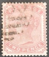 GRANDE BRETAGNE ANNEES1880/1881 OBLITERE YT 70 ROSE - Autres & Non Classés