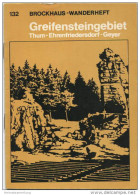 Brockhaus-Wanderheft - Greifensteingebiet Thum Ehrenfriedersdorf 1973 - 58 Seiten Mit 4 Abbildungen Und 2 Karten - Heft - Sachsen