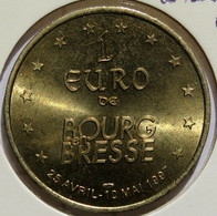 BOURG EN BRESSE - EU0010.1 - 1 EURO DES VILLES - Réf: T266 - 1997 - Euro Van De Steden
