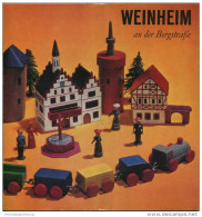 Weinheim 1966 - 24 Seiten Mit 27 Abbildungen - Faltblatt Gastliche Stätten - Baden-Württemberg