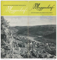 Muggendorf 1967 - Faltblatt Mit 5 Abbildungen - Beiliegend Wohnungsliste Mit Ortsplan - Baviera