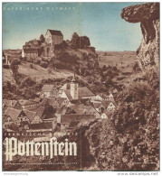 Pottenstein 1939 - 8 Seiten Mit 10 Abbildungen - Bayern