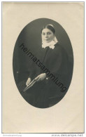 Ordensschwester - Foto-AK - Fotoatelier Fritz Quidde Detmold - Detmold