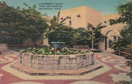 Texas Dallas Governor's Palace Patio And Fountain - Dallas