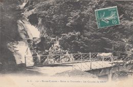Cp , 65 , GRIPP , Les Cascades, Route Du Tourmalet - Campan