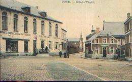 DOUR « Grand’place» - Phototypie Marco Marcovici, Bxl (1912) - Dour