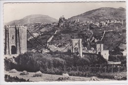 07 ROCHEMAURE Pont Sur Le Rhône Et Vue Générale Sur Le Vieux Château Féodal - Rochemaure