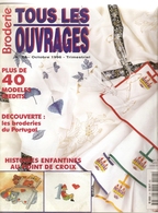 01 Tous Les Ouvrages Broderie - Octobre 1996 - N°24 - Stickarbeiten