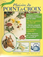 01 Plaisirs Du Point De Croix - Edition FABBRI N°38 - Cross Stitch