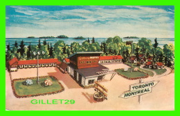 GANANOQUE, ONTARIO - GATEWAY MOTEL - TRAVEL IN 1958 - - Gananoque