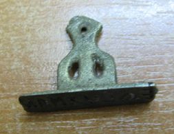 AC -  VINTAGE CASTING IRON SEAL SEALING STAMP #2 - Stempel & Siegel