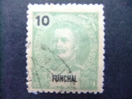 FUNCHAL Madère 1897 - 1905 CARLOS 1º Yvert 15 FU - Funchal