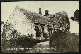 RB 1204 - Early Postcard - Thomas A' Becket's Palace - Tarring Worthing Sussex - Worthing