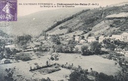 Chateauneuf Les Bains Vue Generale 1923 - Manzat