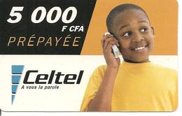 CARTE-PREPAYEE-GSM-GABON-5000F CFA-ENFANT--TBE - Gabon