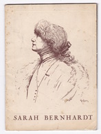 Programme Théâtre Sarah Bernhardt, Paris, 1963, La Dame Aux Camélias, D'A. Dumas Fils, Avec Edwige Feuillère - Teatro & Disfraces