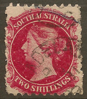 SOUTH AUSTRALIA 1870 2/- QV SG 110 U #AMC22 - Used Stamps