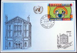 UNO GENF 1999 Mi-Nr. 306 Blaue Karte - Blue Card - Briefe U. Dokumente