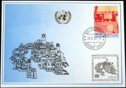 UNO GENF 2000 Mi-Nr. 312 Blaue Karte - Blue Card - Cartas & Documentos