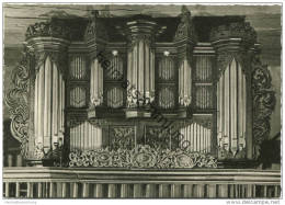 Pellworm - Alte Kirche - Schnitger-Orgel - AK Grossformat - Halligen