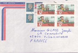 Enveloppe De 1984 De Hauterive Pour Solterre ( Timbres Français ) - Cartas & Documentos
