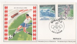 JEUX OLYMPIQUES 1992 - Covers & Documents