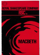 Programme Royal Shakespeare Company 1967, Macbeth (Shakespeare), Paul Scofield Dans Le Rôle-titre - Toneel & Vermommingen