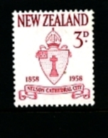 NEW ZEALAND - 1958  NELSON CENTENARY  MINT NH - Nuevos