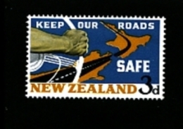 NEW ZEALAND - 1964  ROAD SAFETY  MINT NH - Ongebruikt