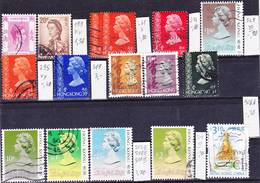 2017-0379 Hong Kong Lot Of Definitive Stamps (indicated Numbers Are From Michel-catalogue) Used O - Gebraucht