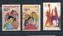 HONG KONG, 1990s Commems To $5 (2) Fine Used (N) - Usati