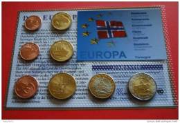 NORWEGEN  2004 - Euro Proben Satz - Norway
