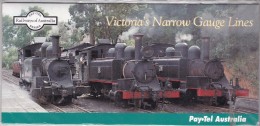 AUSTRALIA  1995 PAYPEL Victoria's Narrow Guage Railways Trains Mint - Autres - Océanie