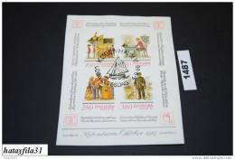 Dänemark 1986 Block 5  Gestempelt  - Briefstück    ( 1487 ) - Blocs-feuillets