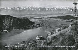 004162  Ossiachersee - Kanzelbahn Mit Villach Und Julische Alpen - Ossiachersee-Orte