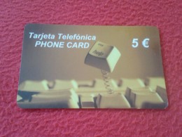 ANTIGUA TARJETA TELEFÓNICA PHONE CARD ESPAÑA SPAIN ESPAGNE ? INS HELP TECLADO 5 EUROS VER FOTO/S Y DESCRIPCIÓN IDEAL COL - Autres & Non Classés