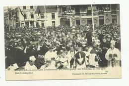 Lebbeke   *  Luisterrijke Jubelfeesten - Plechtigheid Der Kroning, 10 Mei 1908 - Het Kroningslied - Lebbeke