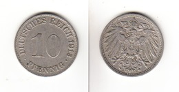 Allemagne   10  Pfennig 1913 A  Deutsches Reich - 10 Pfennig