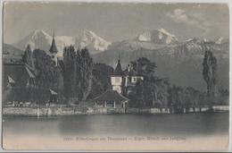 Hilterfingen Am Thunersee - Eiger, Mönch Und Jungfrau - Photo: Wehrli - Hilterfingen