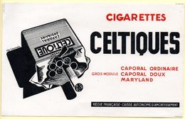 Buvard Cigarettes Celtique. - Tabak