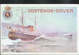 Carte  N° 16. B.  Paquebots; Obl. Mons-Bergen 1923 - Bootkaarten