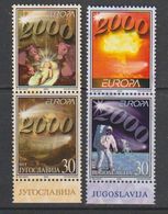 Europa Cept 2000 Yugoslavia 2v + Label ** Mnh (39455) - 2000