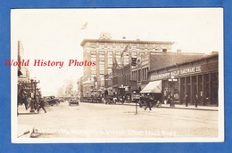 CPA Photo - GREAT FALLS , Montana - Central Avenue - Automobile - Shop Stephens Murphy Maclay Hardware Co. - Great Falls