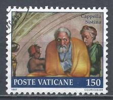 Vatican City 1991. Scott #872 (U) Painting Of The Sistine Chapel, Jacob * - Usados