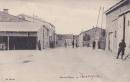 PIERREFITTE SUR MEUSE 55 MEUSE RUE DE L'EGLISE BELLE CARTE RARE !!! - Pierrefitte Sur Aire