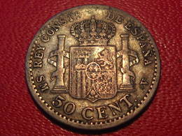 Espagne - 50 Centimos 1900 Alfonso XIII 8871 - First Minting