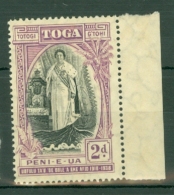 Tonga: 1938   20th Anniv Of Queen Salote's Accession    SG72    2d     MH - Tonga (...-1970)