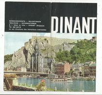 Dépliant Touristique, 8 Pages , DINANT , Belgique , 2 Scans , Frais Fr :1.45 E - Dépliants Touristiques