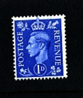 GREAT BRITAIN - 1951  KGVI   1d  COLOURS CHANGED  MINT NH - Unused Stamps