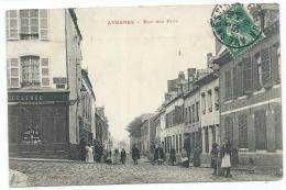 RARE JOLIE CPA ANIMEE AVESNES SUR HELPE, ANIMATION RUE DES PRES, NORD 59 - Avesnes Sur Helpe